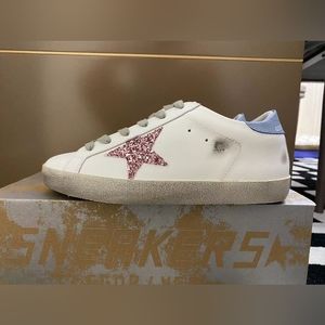 Golden Goose Pink Superstar Sneakers EU 39